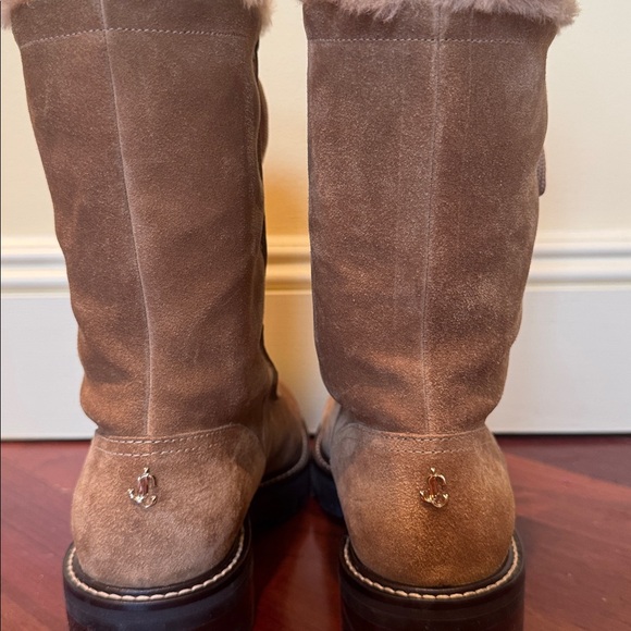 Jimmy Choo Shearling boots Size 7.5 Worn Once - Picture 3 of 4